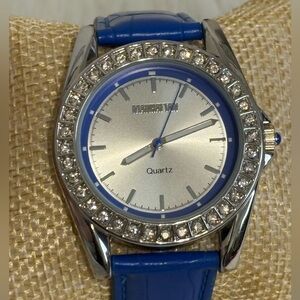 Croton Stainless Steel Watch Caseback with Brushed Silver Finish